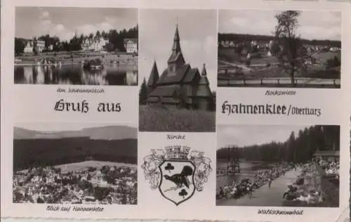 Goslar Hahnenklee - u.a. Bockswiese - 1957