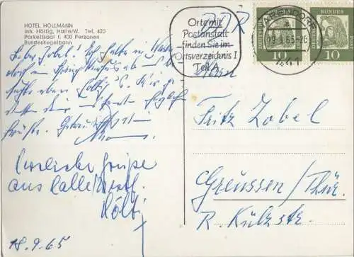 Halle (Westfalen) - Hotel Hollmann