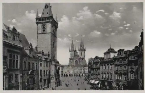 Tschechien - Tschechien - Prag - Praha - Staromestske namesti - ca. 1955