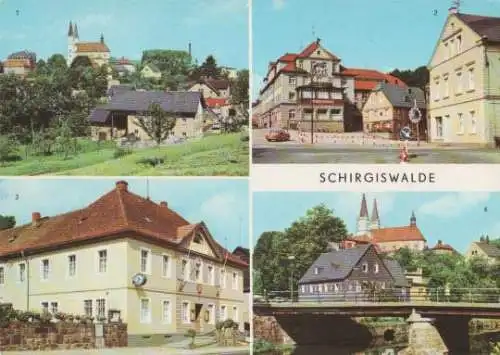 Schirgiswalde - Schirgiswald u.a. Rathaus - ca. 1985