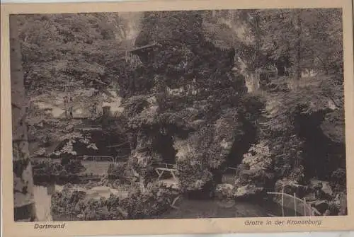 Dortmund - Grotte in der Kronenburg - ca. 1955