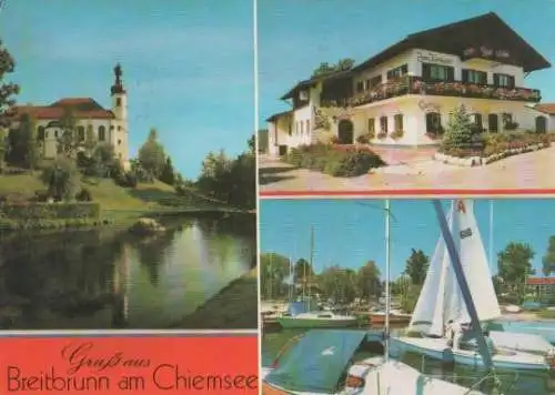 Gruß aus Breitbrunn am Chiemsee - 1982