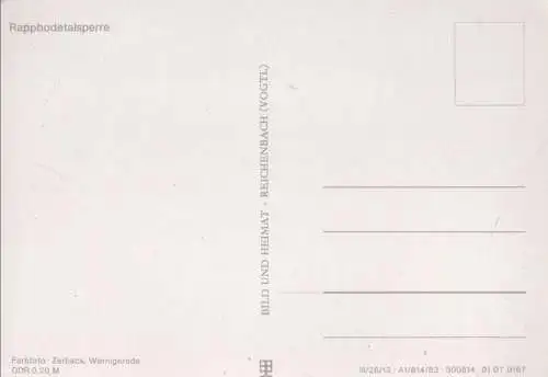 Rappbodetalsperre - Sperrmauer