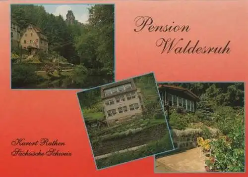 Rathen - Pension Waldesruh - ca. 1985