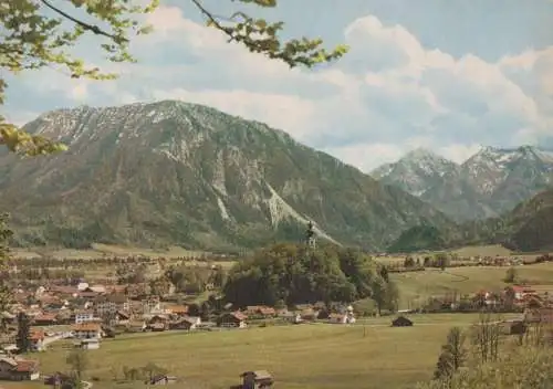 Ruhpolding - Blick zum Sonntagshorn - ca. 1975