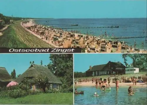 Zingst - 3 Teilbilder - 1972