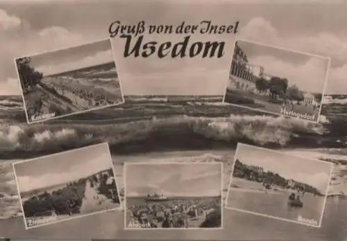 Usedom - u.a. Koserow - 1967