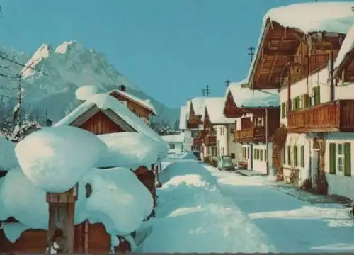 Garmisch-Partenkirchen - Frühlingsstraße - ca. 1975