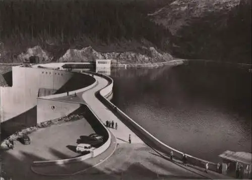 Okertalsperre - Sperrmauer - 1961