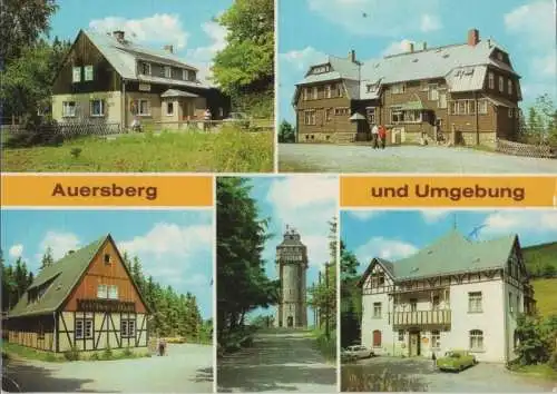 Auersberg - mit Umgebung u.a. Johanngeorgenstadt - ca. 1985