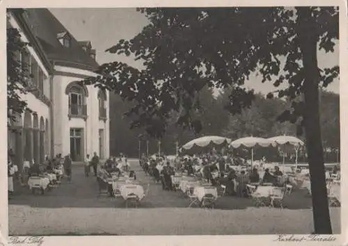 Bad Tölz - Kurhaus-Terrasse - ca. 1955