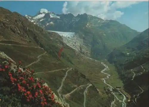 Schweiz - Schweiz - Oberwald-Gletsch - mit Furka- und Grimselpass - ca. 1980