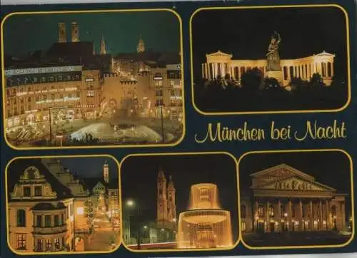 München - bei Nacht - 1994