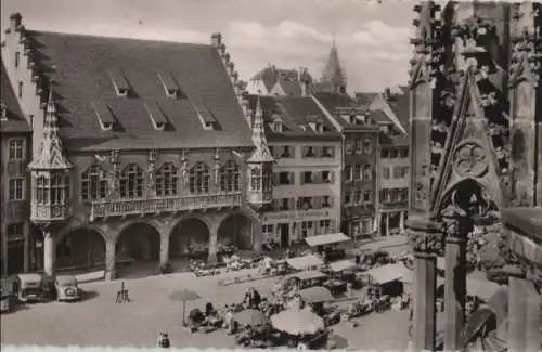 Freiburg - Blick vom Freiburger Münster - ca. 1960