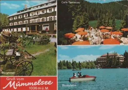 Mummelsee - mit 3 Bildern - 1981