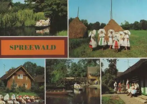 Spreewald - mit 5 Bildern - ca. 1985