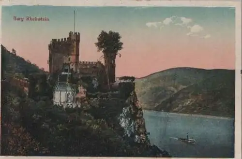 Trechtingshausen, Burg Rheinstein - ca. 1930