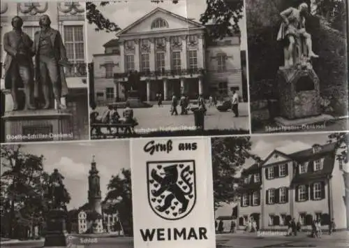 Weimar - u.a. Schillerhaus - 1976