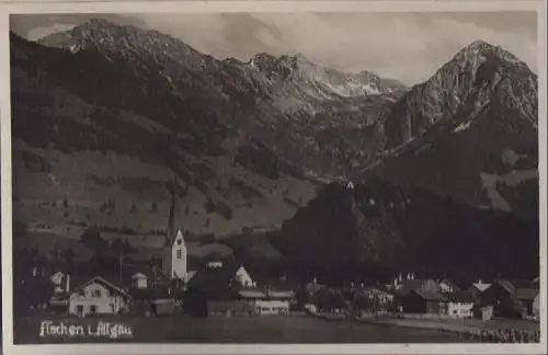 Fischen im Allgäu - ca. 1950