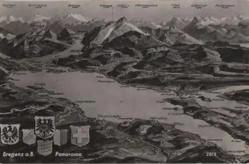 Österreich - Österreich - Bregenz - Panorama - ca. 1960