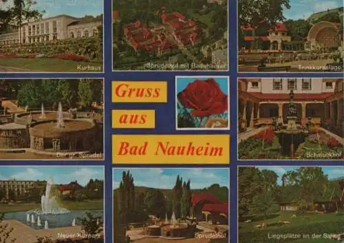 Bad Nauheim - u.a. der Große Sprudel - 1974