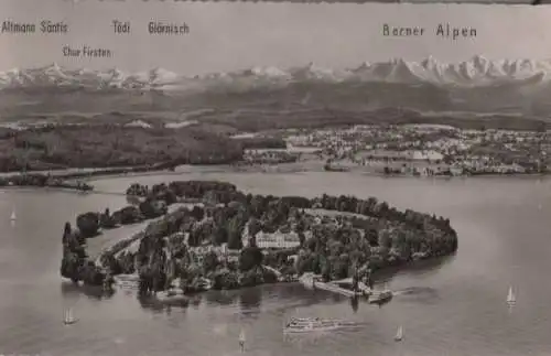 Mainau - Luftbild - 1957