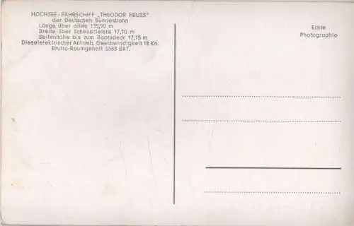 Theodor Heuss Hochsee-Fährschiff