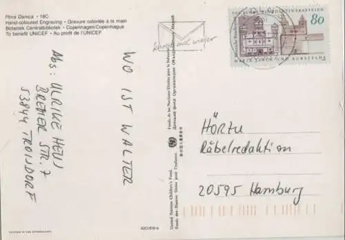 Flora Danica Gravur