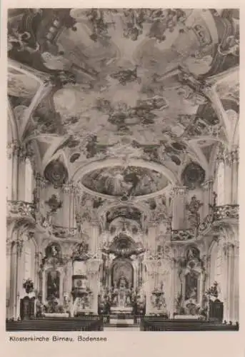 Uhldingen-Mühlhofen - Klosterkirche Birnau am Bodensee - ca. 1965