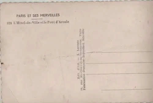 Frankreich - Paris - Frankreich - Hotel de Ville