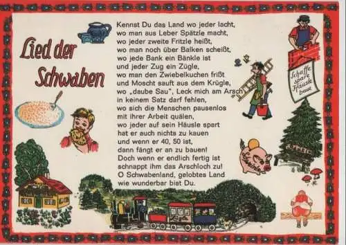 Schwaben - Lied - ca. 1980