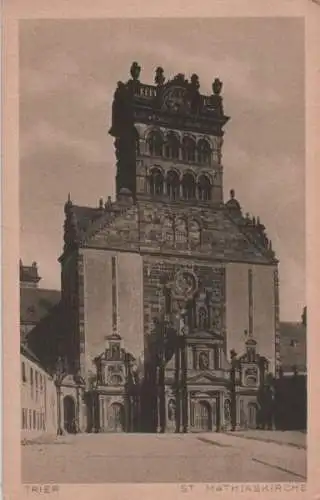 Trier - St. Mathiaskirche - ca. 1935