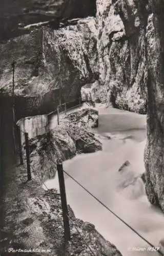 Partnachklamm bei Garmisch-Partenkirchen - 1956