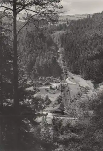 Oberweißbach - Lichtenhain - an der Bergbahn - 1972