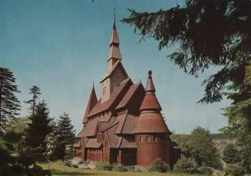 Goslar Hahnenklee - Bockswiese, Gustav-Adolf-Kirche - 1967