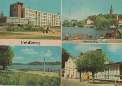 Feldberg, Feldberger Seenlandschaft - mit 4 Bildern - 1985