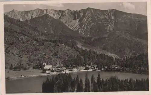 Spitzingsee - mit Sonnwendjoch - ca. 1955