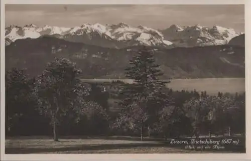 Schweiz - Schweiz - Luzern - Dietschiberg - ca. 1950