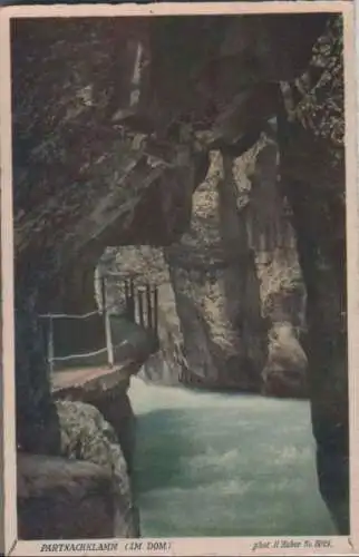 Partnachklamm - im Dom - ca. 1925