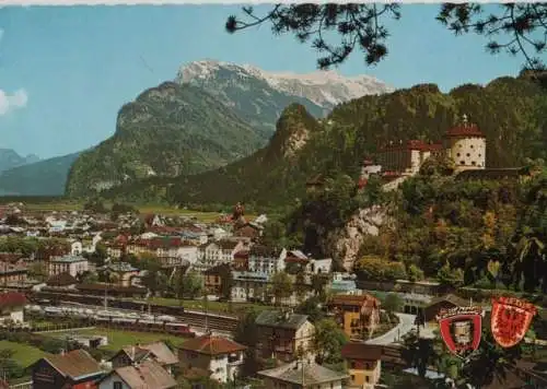 Österreich - Österreich - Kufstein - mit Festung und Kaisergebirge - ca. 1975