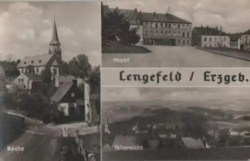 Lengefeld - u.a. Teilansicht - 1959