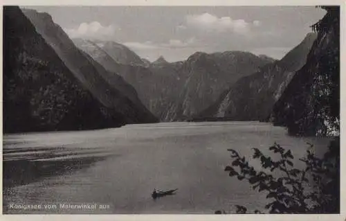 Königssee - vom Malerwinkel aus - 1935