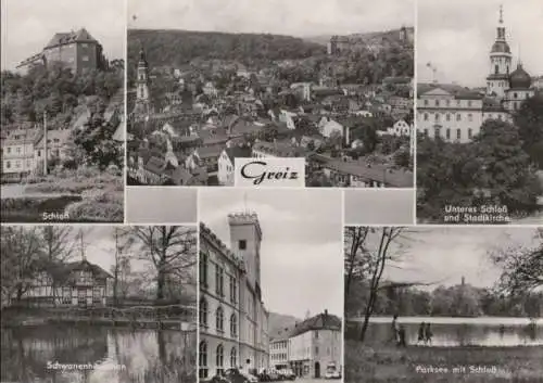 Greiz - u.a. Schloß - 1979