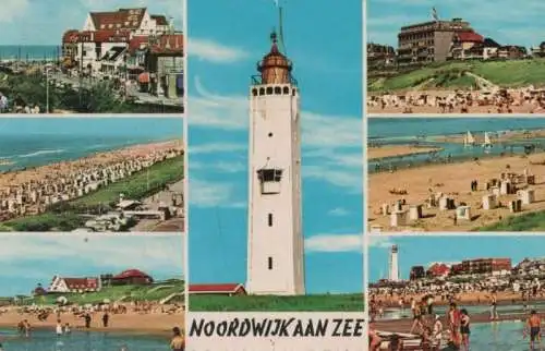 Niederlande - Niederlande - Noordwijk - 7-Bilder-Karte - ca. 1965