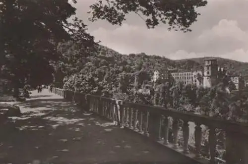 Heidelberg - Scheffelterrasse - ca. 1955