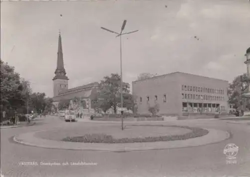 Schweden - Schweden - Vasteras - Domkyrkan och Länsbiblioteket - ca. 1965