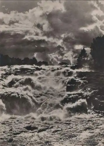 Norwegen - Norwegen - Honefoss - Wasserfall - ca. 1950