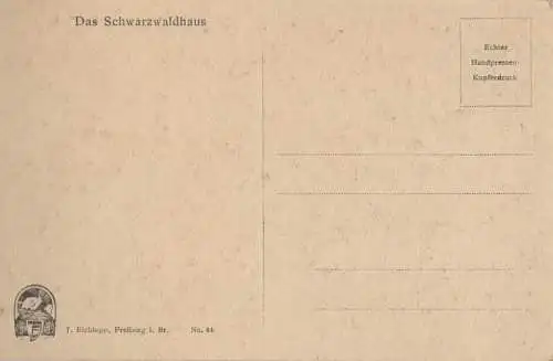 Schwarzwald - Schwarzwaldhaus