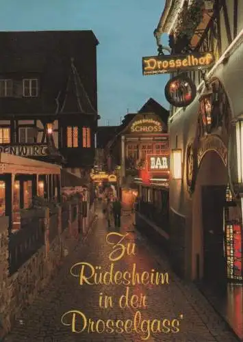 Rüdesheim - Drosselgasse - ca. 1985