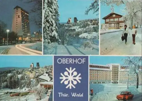 Oberhof - u.a. FDGB-Erholungsheim Rennsteig - 1982